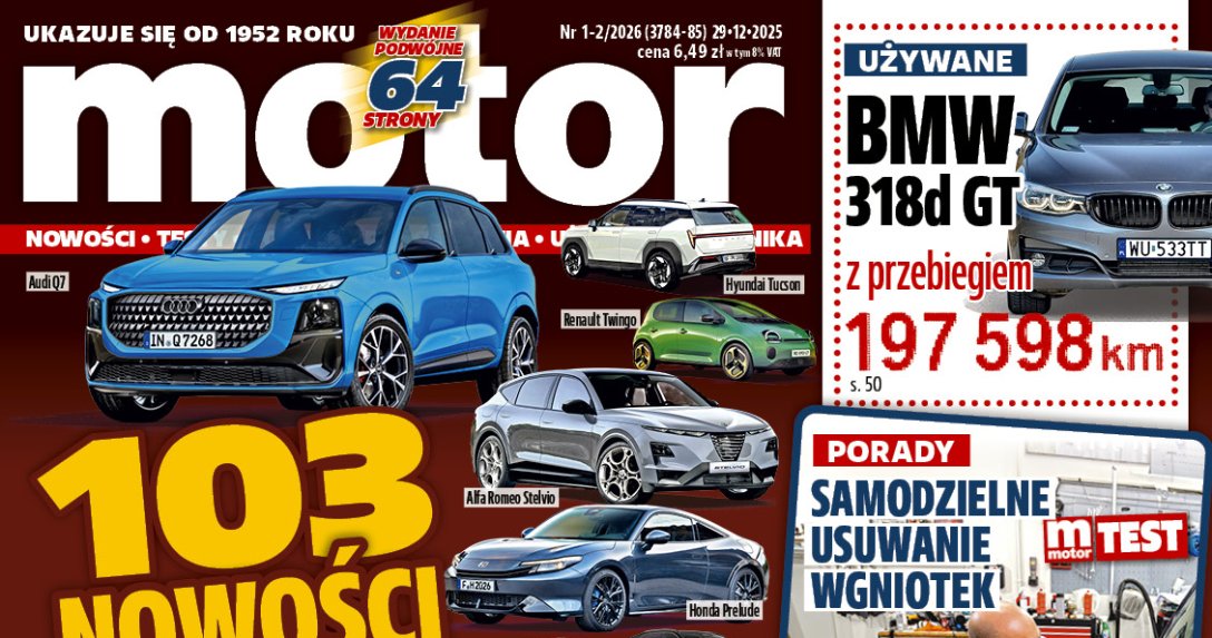 „Motor” nr 1-2/2026 – zapowiedź numeru