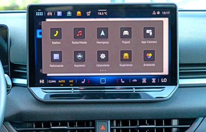 Volkswagen T-Roc II 2025 – ekran centralny