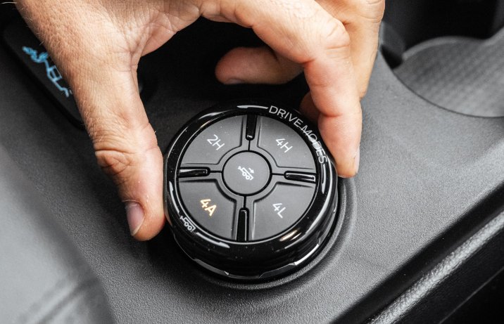 Ford Ranger - tryby jazdy