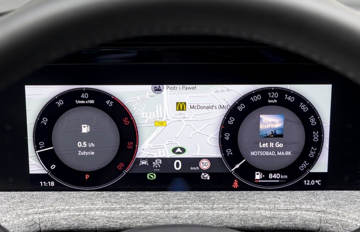 Skoda Superb - zegary