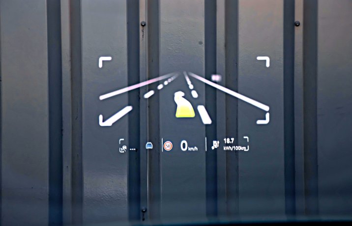 Skoda Elroq 2025 – head-up-display