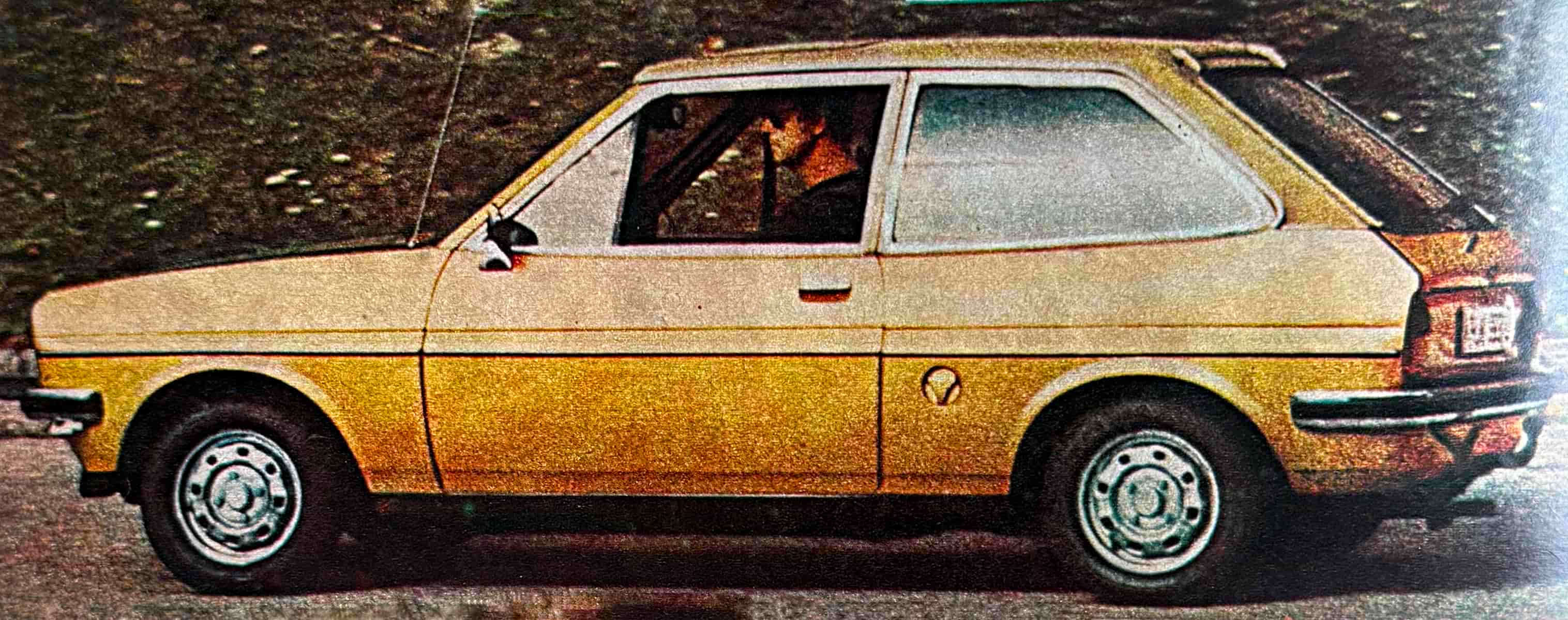 prototyp Forda Fiesty 1976 – bok
