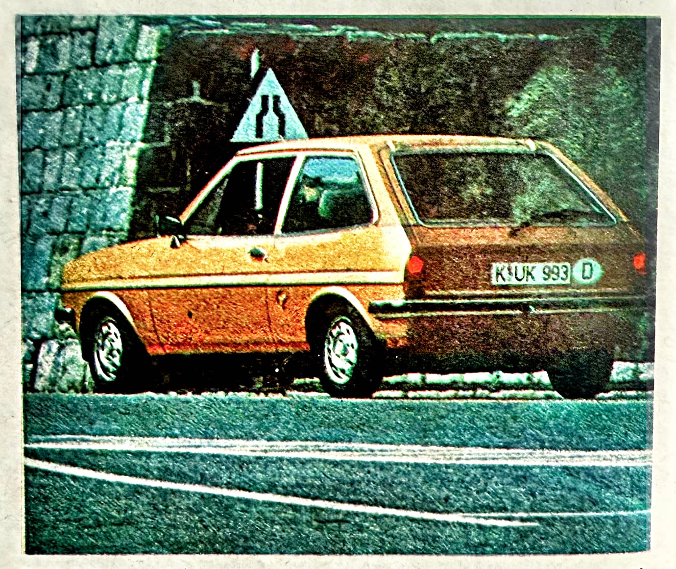 prototyp Forda Fiesty 1976 tyl