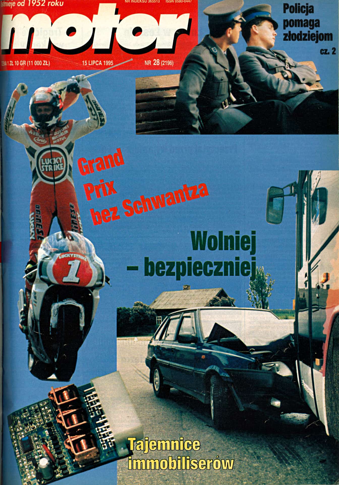 motor numer 28 z 1995 roku okładka