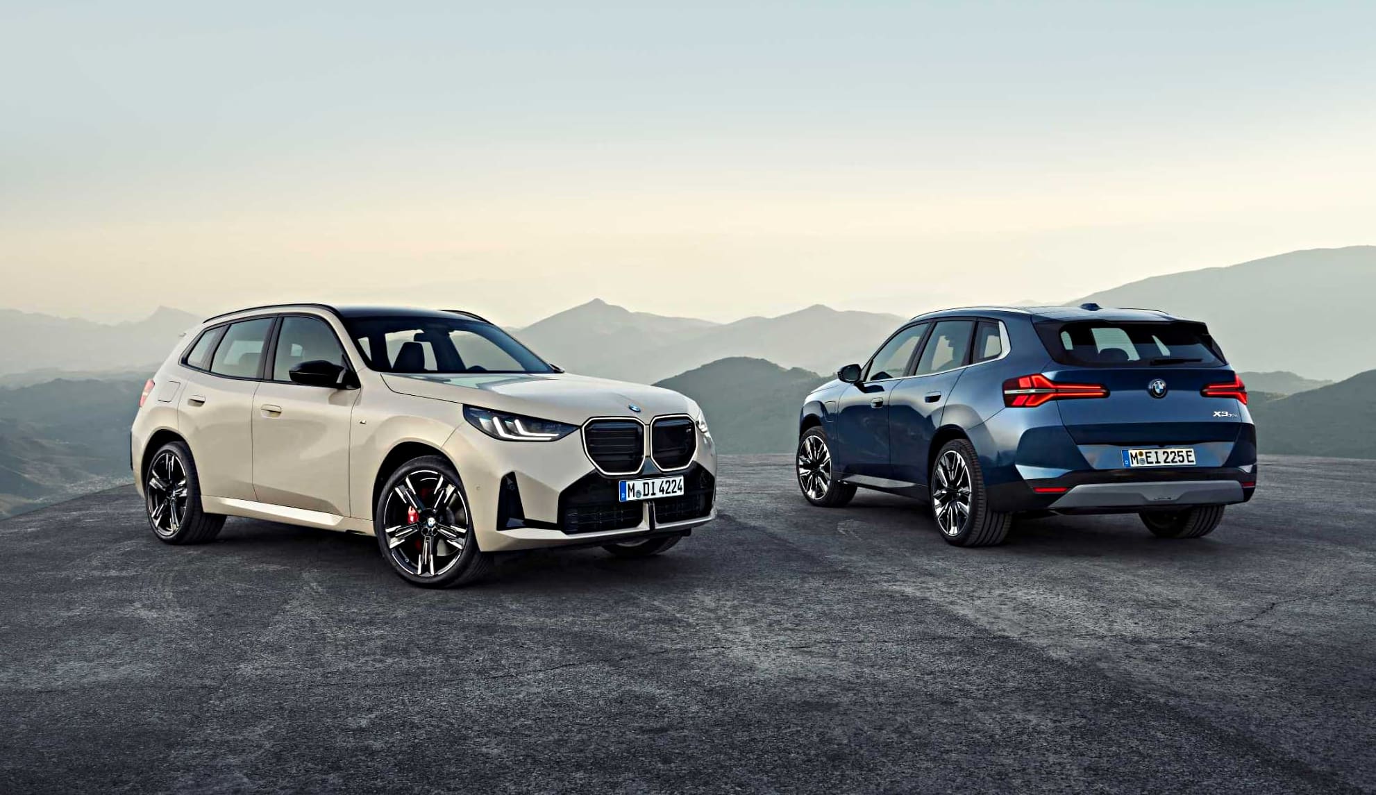 bmw x3 – przód i tył