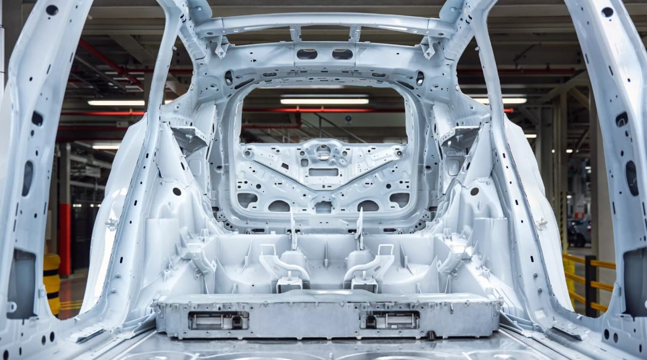 Volvo EX60 – mega casting