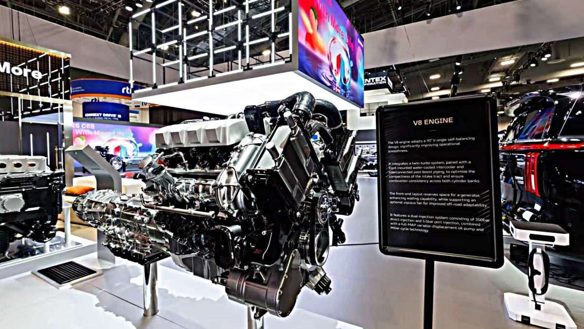 Chińczycy zrobili silnik V8. Właśnie pokazali go w USA