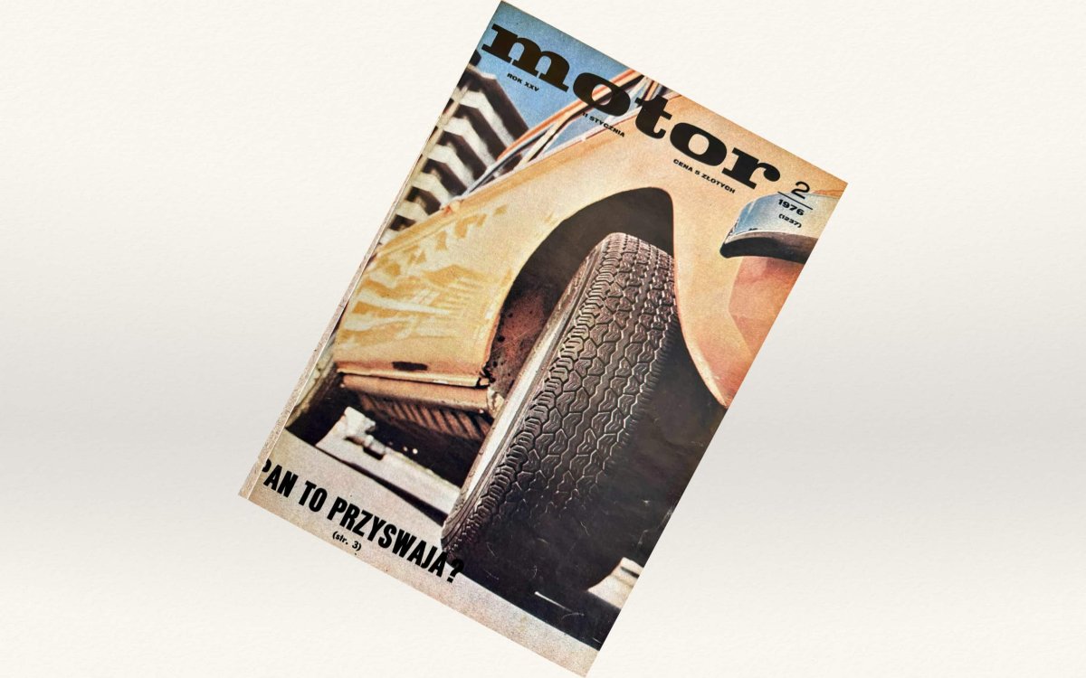 Pół wieku temu w „Motorze” – przeglądamy wydanie nr 2 z 1976 r.