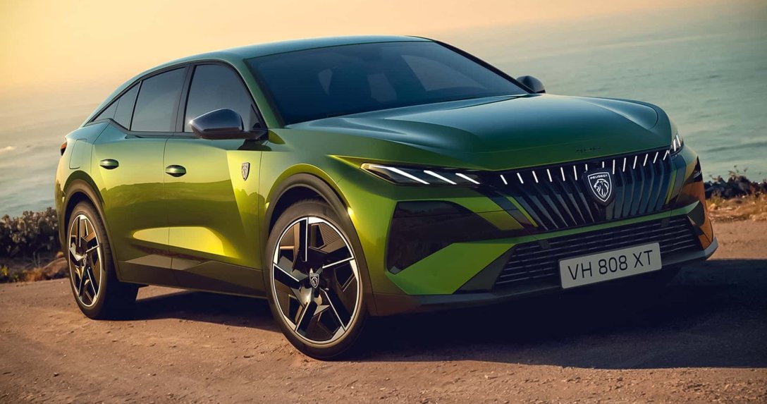 Peugeot 408 po face liftingu – przód