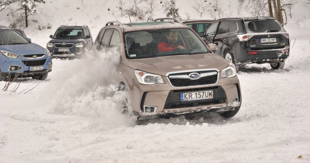 Subaru firester IV – na śniegu