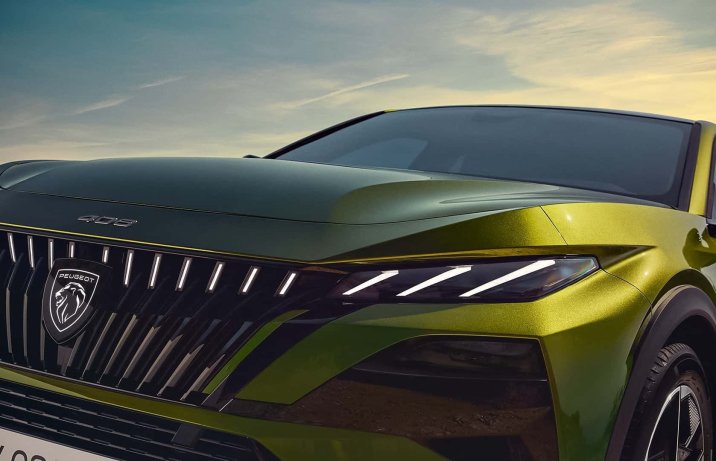 Peugeot 408 po face liftingu – przód