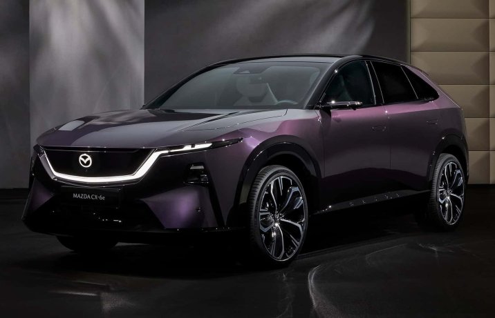 Mazda CX-6e – przód i bok