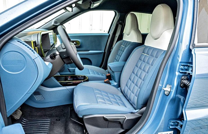 Fiat Grande Panda Hybrid La Prima – fotele