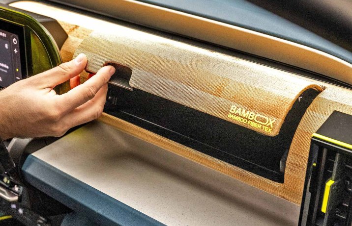 Fiat Grande Panda Hybrid La Prima 2025 – deska rozdzielcza, schowek bambox