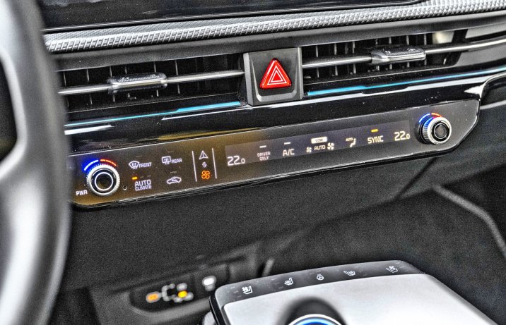 Kia EV6 (2026) – test – panel obsługi