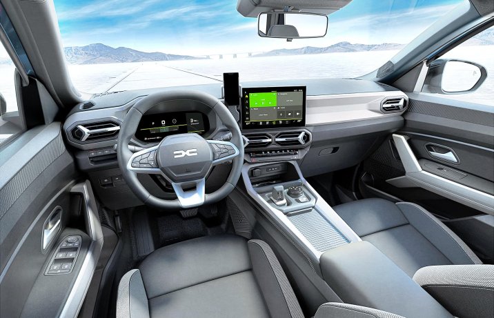 Dacia Bigster – deska rozdzielcza