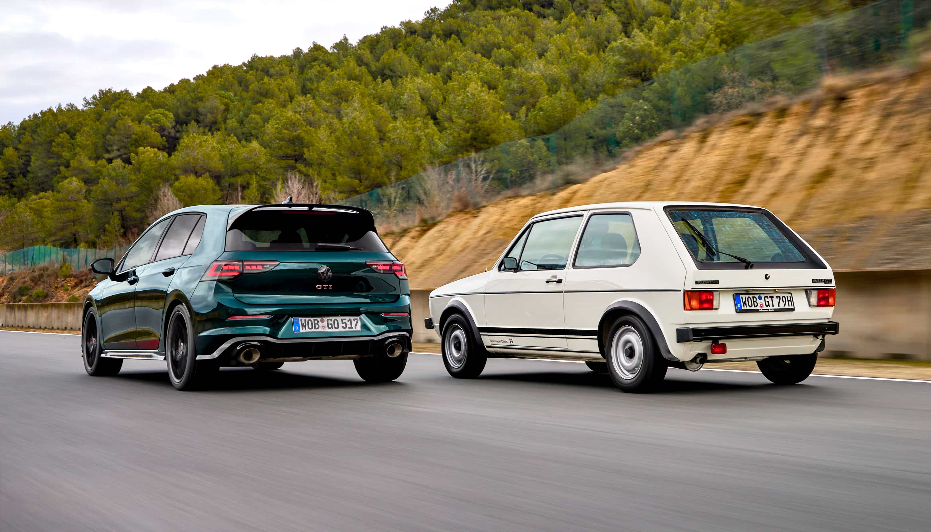 Volkswagen Golf GTI Edition 50 i Volkswagen Golf GTI I – tyły