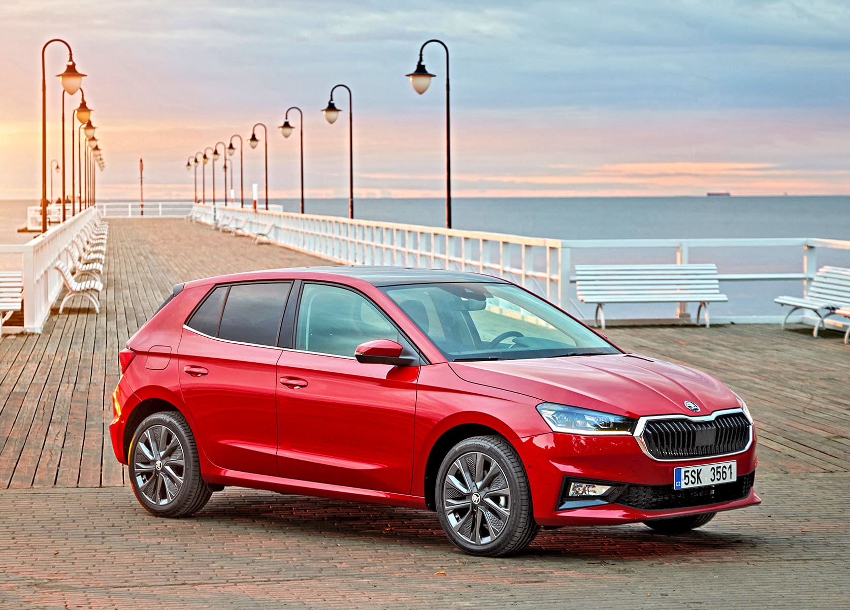 Skoda Fabia – przód