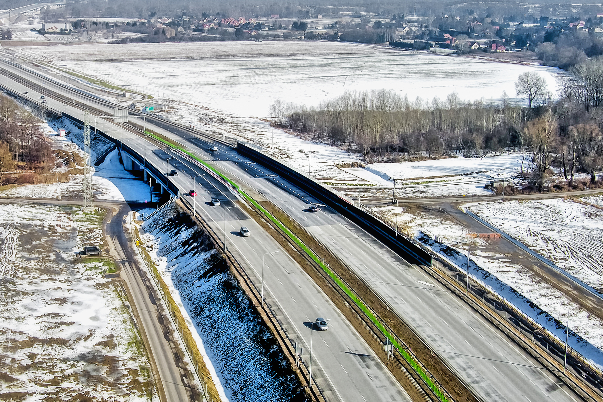 Jazda środkowym pasem