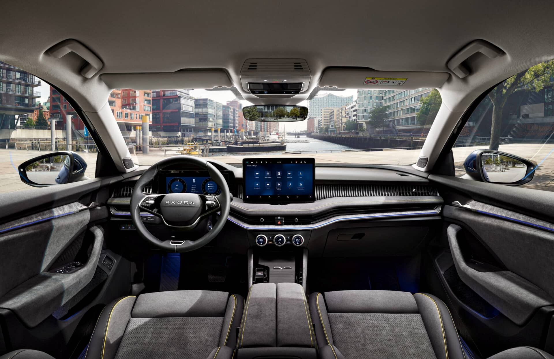 Skoda Superb Plug-in Hybrid – kokpit