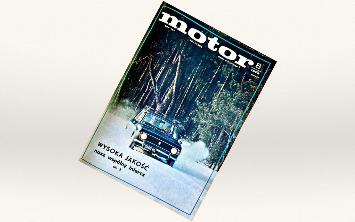 Pół wieku temu w „Motorze” – przeglądamy wydanie nr 8 z 1976 r.