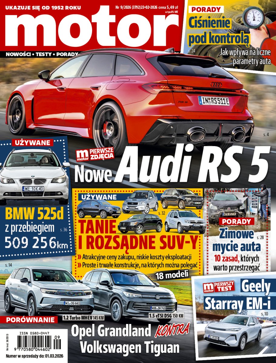 „Motor” nr 9/2026 – zapowiedź numeru