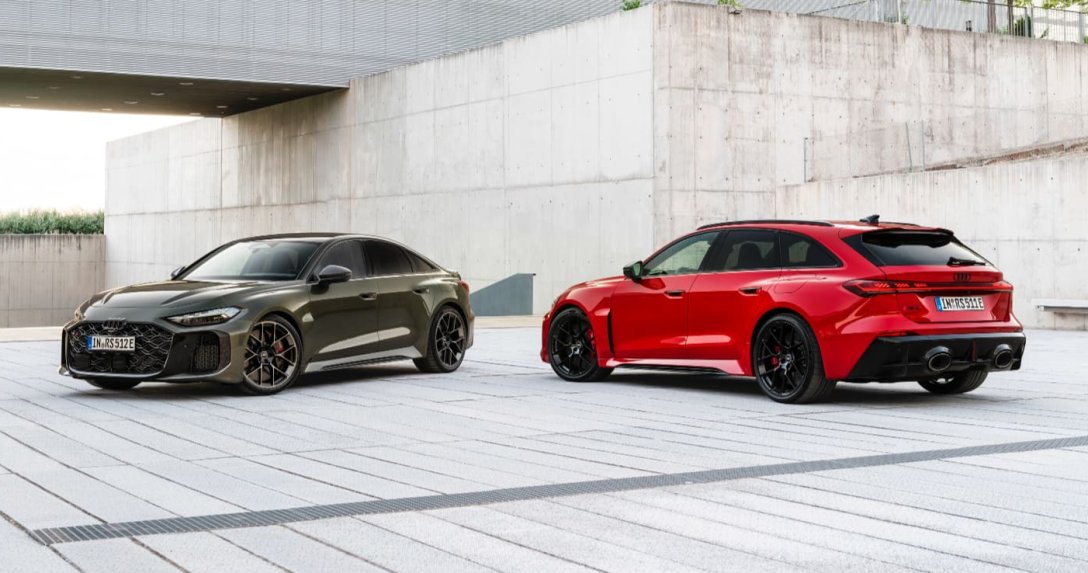 Audi RS 5 sedan i avant – przód i tył