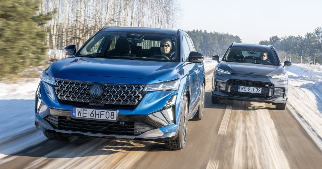 Renault Austral i Toyota Corolla Cross – przody