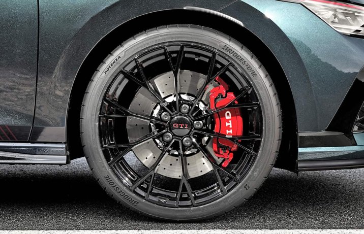 Volkswagen Golf GTI Edition 50 – felga, hamulce