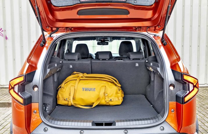 Dacia Duster hybrid 155 journey – bagażnik