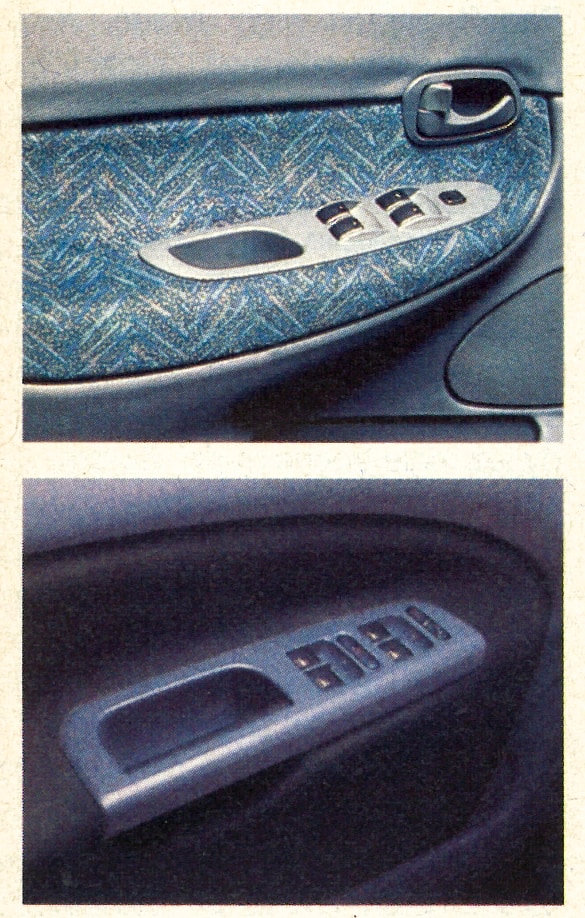 Daewoo Nubira 1.6 SX i Skoda Octavia 1.6 GLX – sterowanie szybami