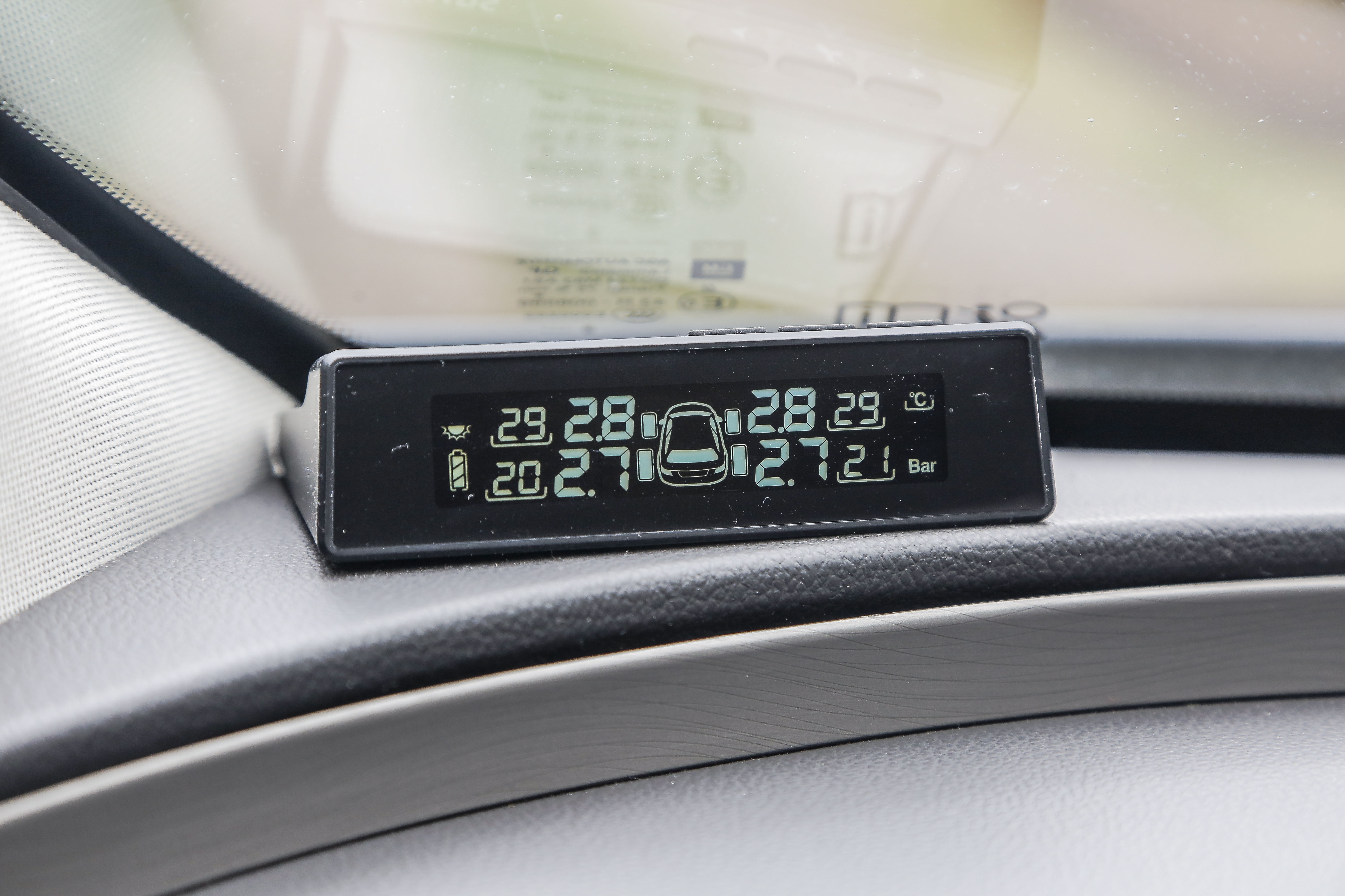 Temperatura układów w aucie