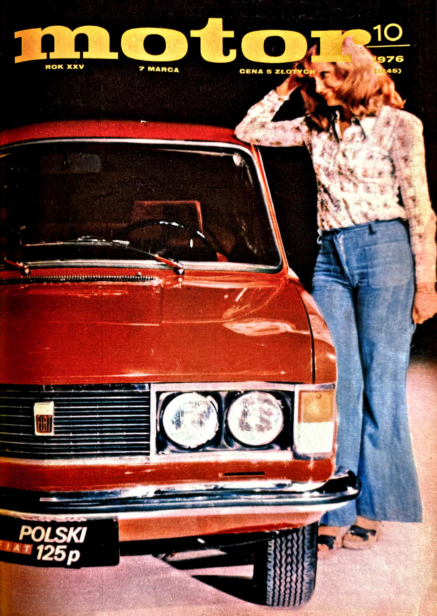 Motor numer 10 z 1976 roku – okładka