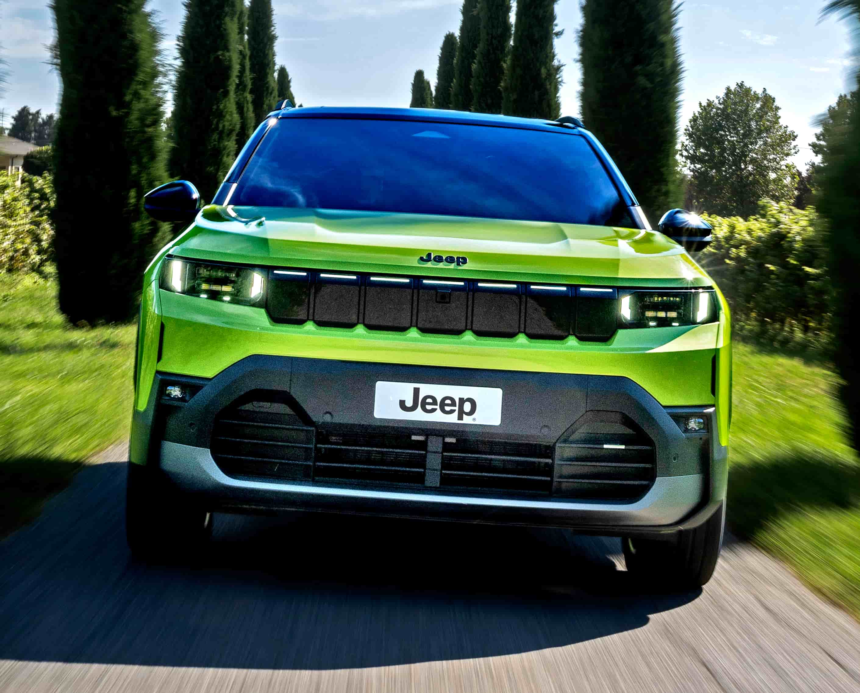 Jeep Compass III – przód