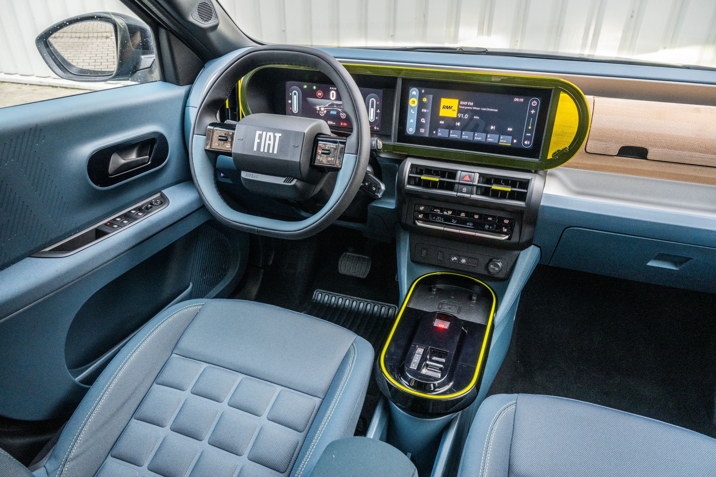 Fiat Grande Panda - kokpit