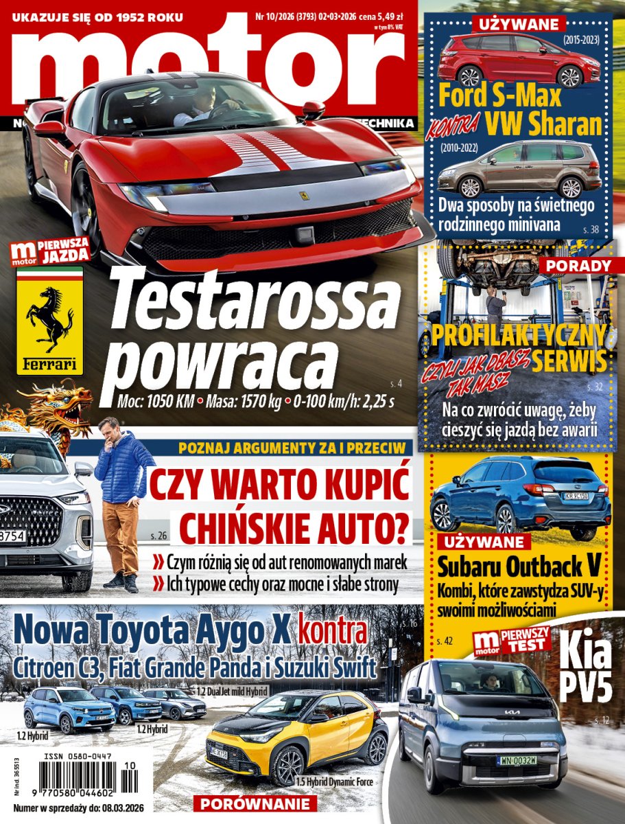 „Motor” nr 10/2026 – zapowiedź numeru