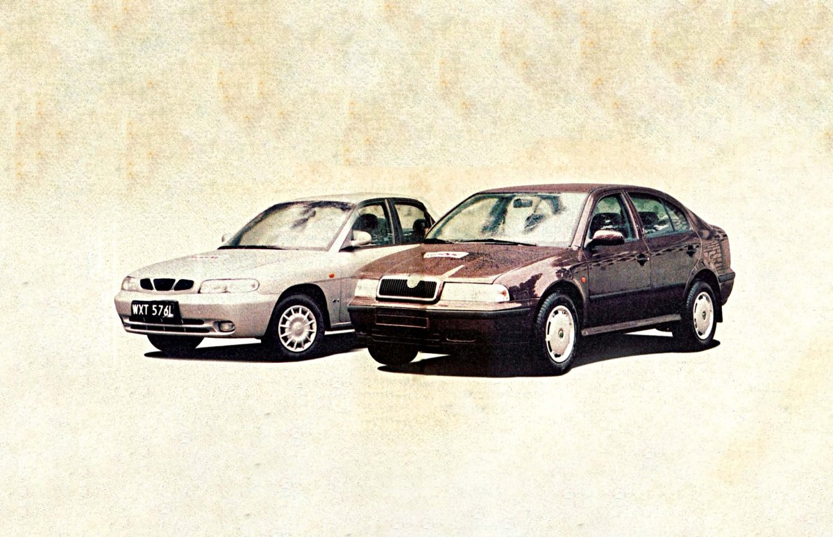 Daewoo Nubira 1.6 SX kontra Skoda Octavia 1.6 GLX: przystępny luksus | Porównanie z „Motoru” nr 41/1998