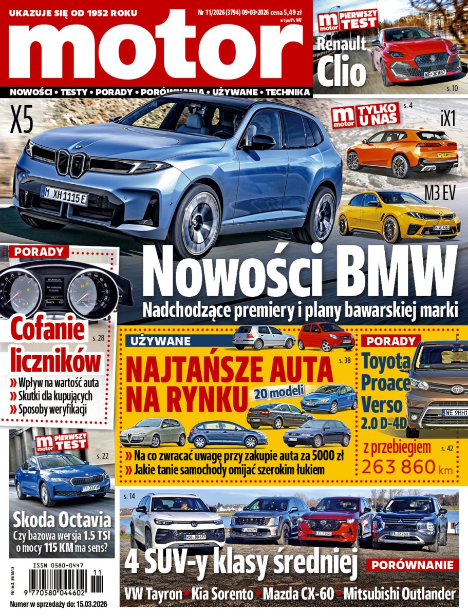 „Motor” nr 11/2026 – zapowiedź numeru