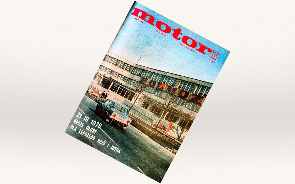 Pół wieku temu w „Motorze” – przeglądamy wydanie nr 12 z 1976 r.