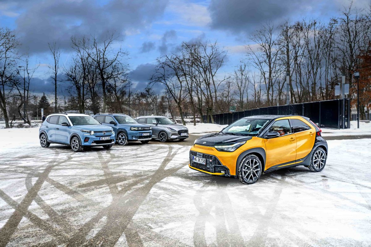 Citroen C3, Fiat Grande Panda, Suzuki Swift, Toyota Aygo X – miejskie hybrydy za 100 tys. zł | PORÓWNANIE