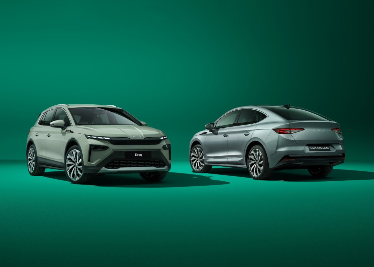 Skody Elroq i Enyaq po modernizacji na rok modelowy 2026