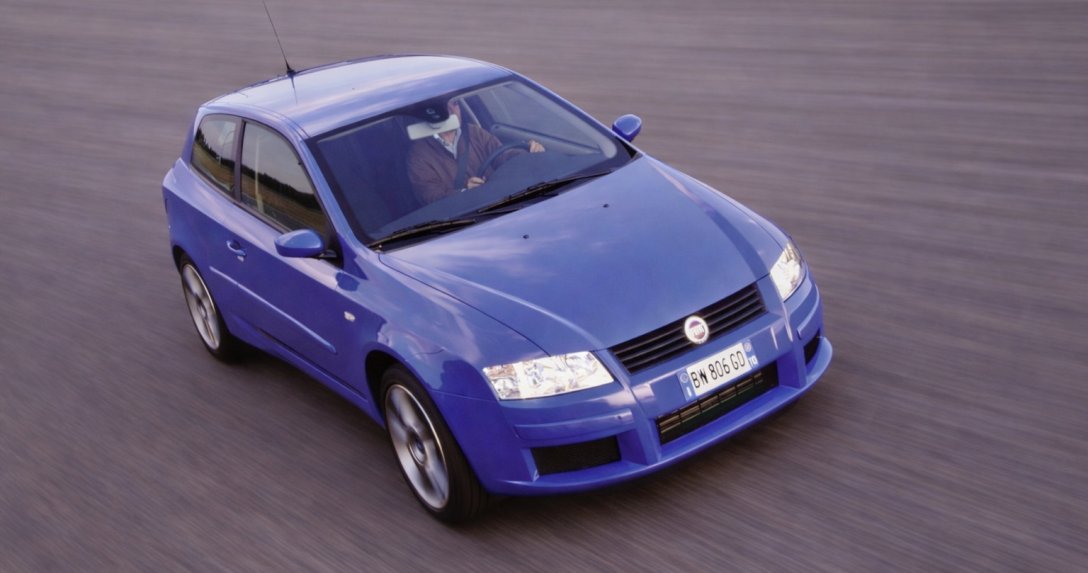 Fiat Stilo Abart – przód z góry