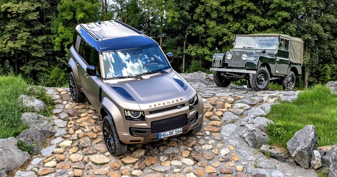 Land Rover Series 1 80 I Land Rover Defender 110 OCTA – przody
