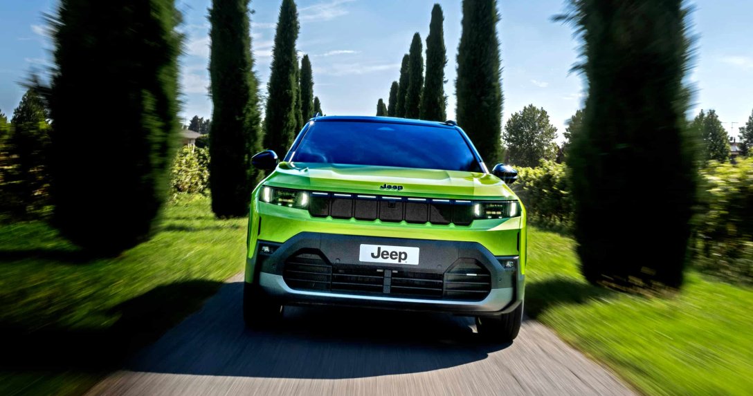 Jeep compass – przód