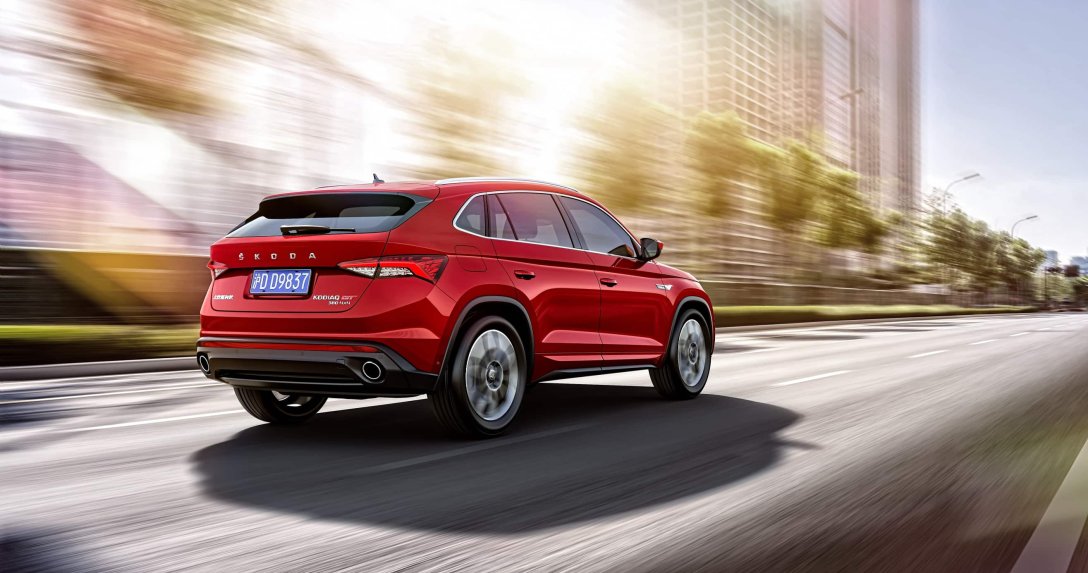 skoda Kodiaq GT z rynku chińskiego – tył