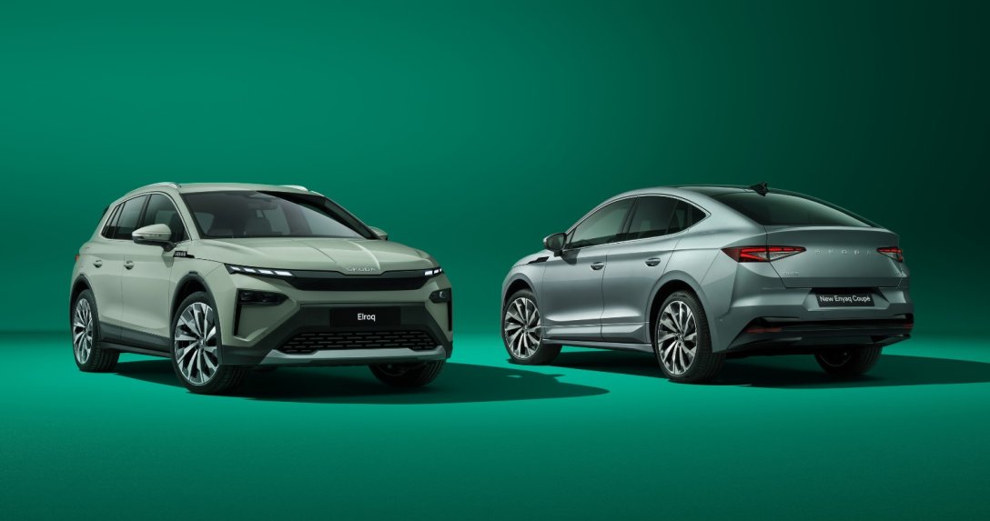 Zmodernizowane Skody Elroq i Enyaq na rok modelowy 2026