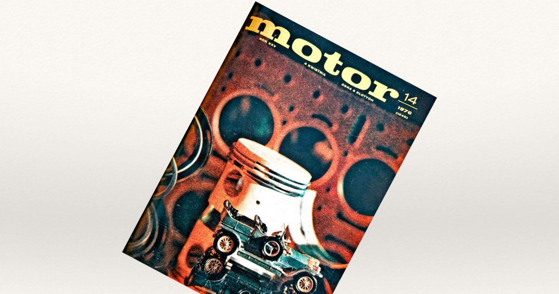 Motor numer 14 z 1976 roku – okładka