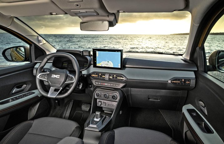 Dacia Sandero Stepway III Eco-G 120 auto Extreme – deska rozdzielcza