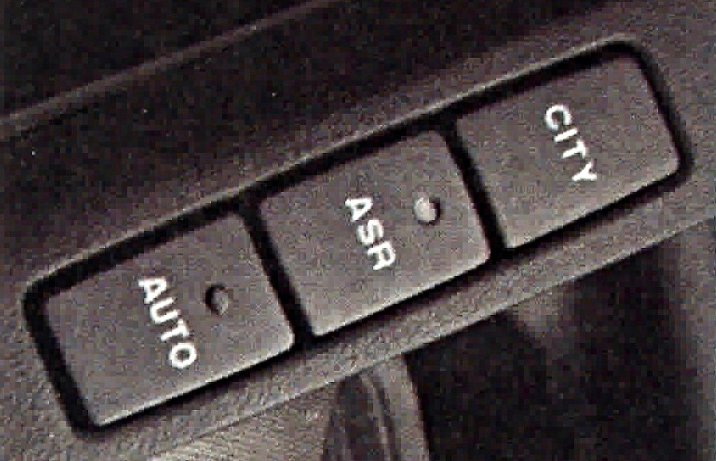 Fiat Stilo Abarth Selespeed –skrzynia biegów, przyciski