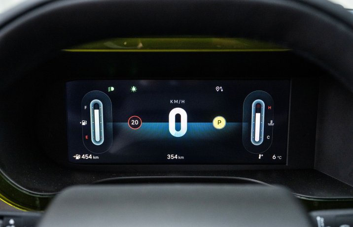 Fiat Grande Panda - zegary